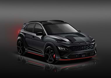 Hyundai Kona N Lights Off
