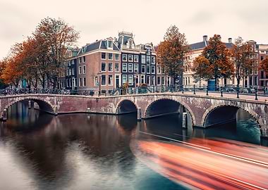 Canal in Amsterdam