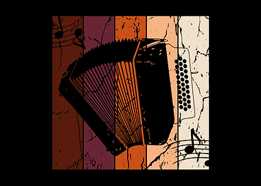 Vintage Accordion Piano