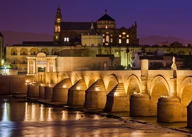 Cordoba by Night in Spain