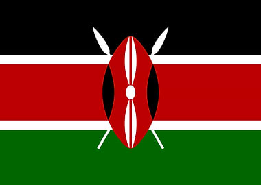 Kenya Flag
