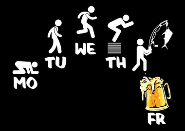 Fishing Rod Fish Fisherman