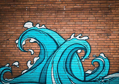 Wave Wall art