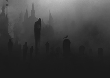 The graveyard metal poster