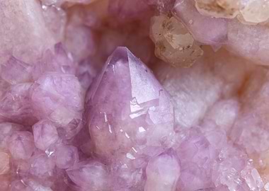 pink amethyst quartz