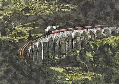 The Jacobite Steam Train