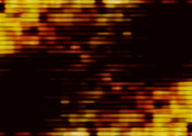 Scanlines warm yellow dark