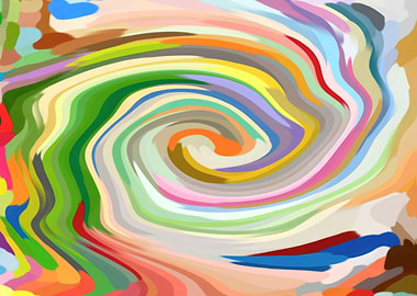 Abstract Cute Faces 1