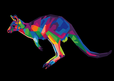 Colorful illustration kang