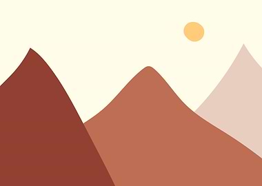 Mountains Terracotta 6