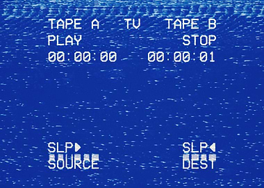 VHS double tape big bad tr