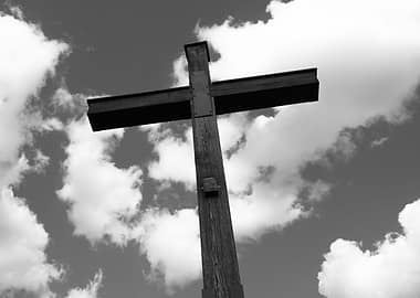 Cross among the clouds