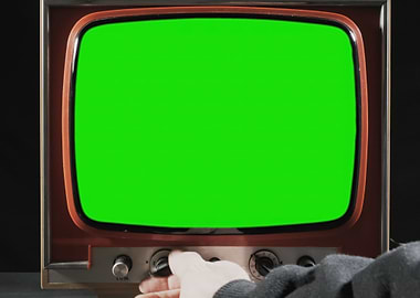 TV vintage darkness hand k