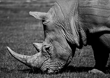 Rhino Close up