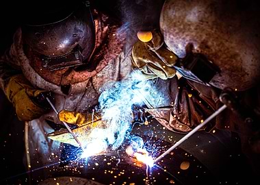 Fire and Flames welding