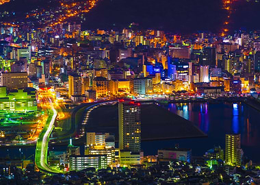 Nagasaki at Night