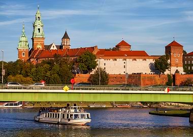 Wawel Castle In Cracow