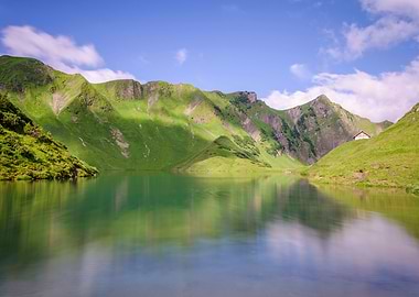Schrecksee in den Alpen