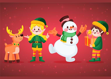 Funny Christmas Characters