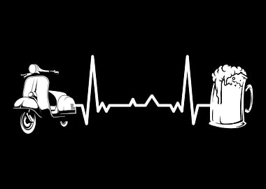 Scooter Bike Scoot Moped