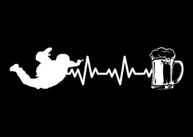 Skydiving Paratrooper