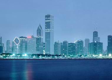 Chicago at Dusk