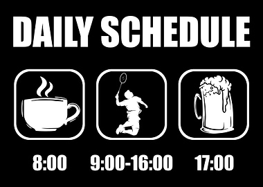 Badminton Racket Funny