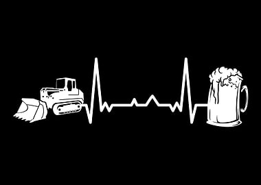 Bulldozer Digger Excavator