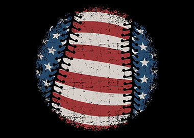 Patriotic US american base