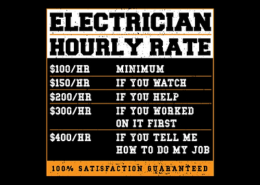 Electrician Hourly Rate