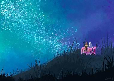 Camping with the Milky Way