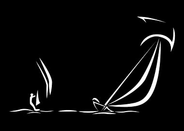 Sailing Anchor Sailboat