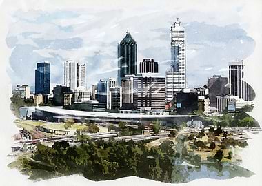 Perth Australia Cityscape