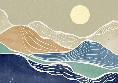 LANDSCAPE MOUNTAIN ART