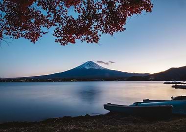 Mt Fuji in the morning