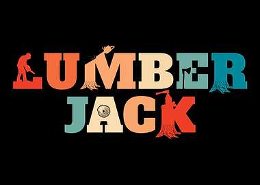 Retro Lumberjack Forester