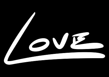 Love Line Art Minimal