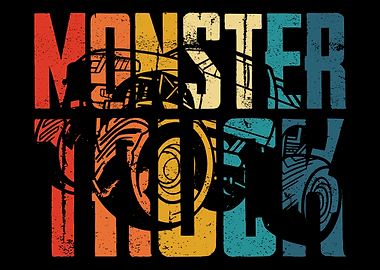 Retro Vintage Monster