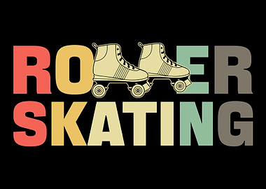 Roller Skating Skater Girl