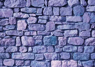 Very Peri Stone Wall 1