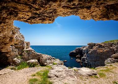 Seascape, coast, Bulgaria