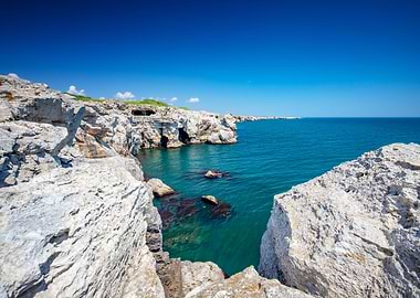 Seascape, coast, Bulgaria