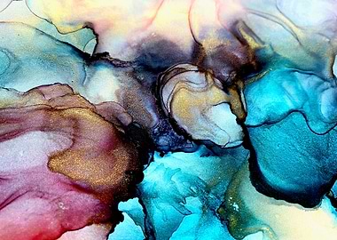 Abstract Alcohol Ink