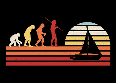 Retro Sailing Anchor