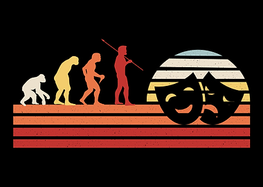 Retro Theatre Actor Drama