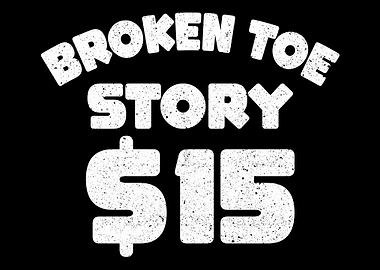 Broken Toe Fractured Toe