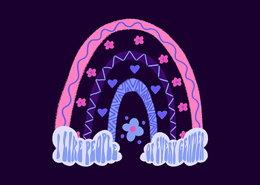 Omnisexual Boho Rainbow