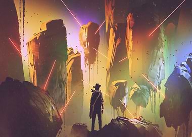 time traveler cowboy