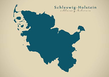 Schleswig Holstein map