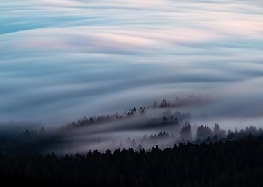 Mount Tamalpais Fog wave